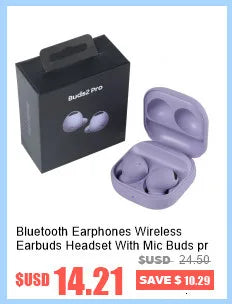 Mini Invisible Wireless Earphone TWS Bluetooth 5.3 Sleep Headphone Hidden Earbuds Waterproof Noise Reduction HiFi Sports Headset