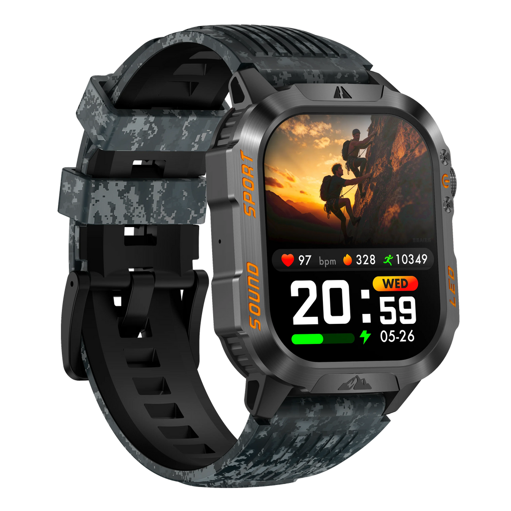 New Smart Bracelet Watch Bluetooth Call Heart Rate Blood Oxygen Pressure Weather Phyiological Cycle Sports Tracker