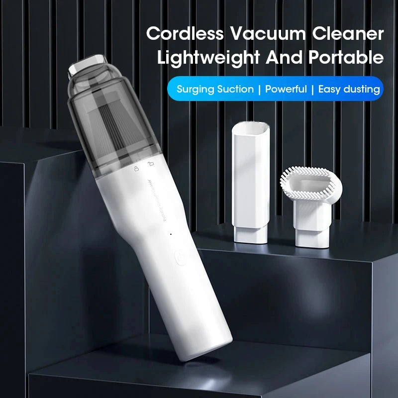New Car Vacuum Cleaner Mini Convenient Vacuum Cleaner Multi Functional Wireless Handheld Vacuum Cleaner Strong Suction Low Noise