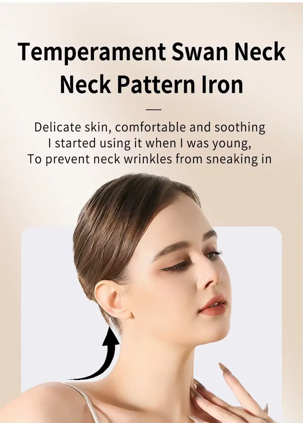Facial Massager for Face and Neck V‑Shape Lifting Roller with Microcurrent Red Blue Light Therapy Vibrating Face Slimmer Device