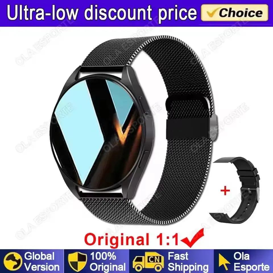 Smart Watch 1.32inch HD AMOLED Screen Bluetooth Call Health Monitor Smartwatch Men Women Fitness Sports Watches For Android IOS