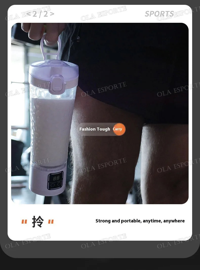 New In Auto Mixing Cup 3 speed Power Electric Shaker Bottle For milkshake Coffee Protein Shakes Fitness Blender Kitchen Outdoor