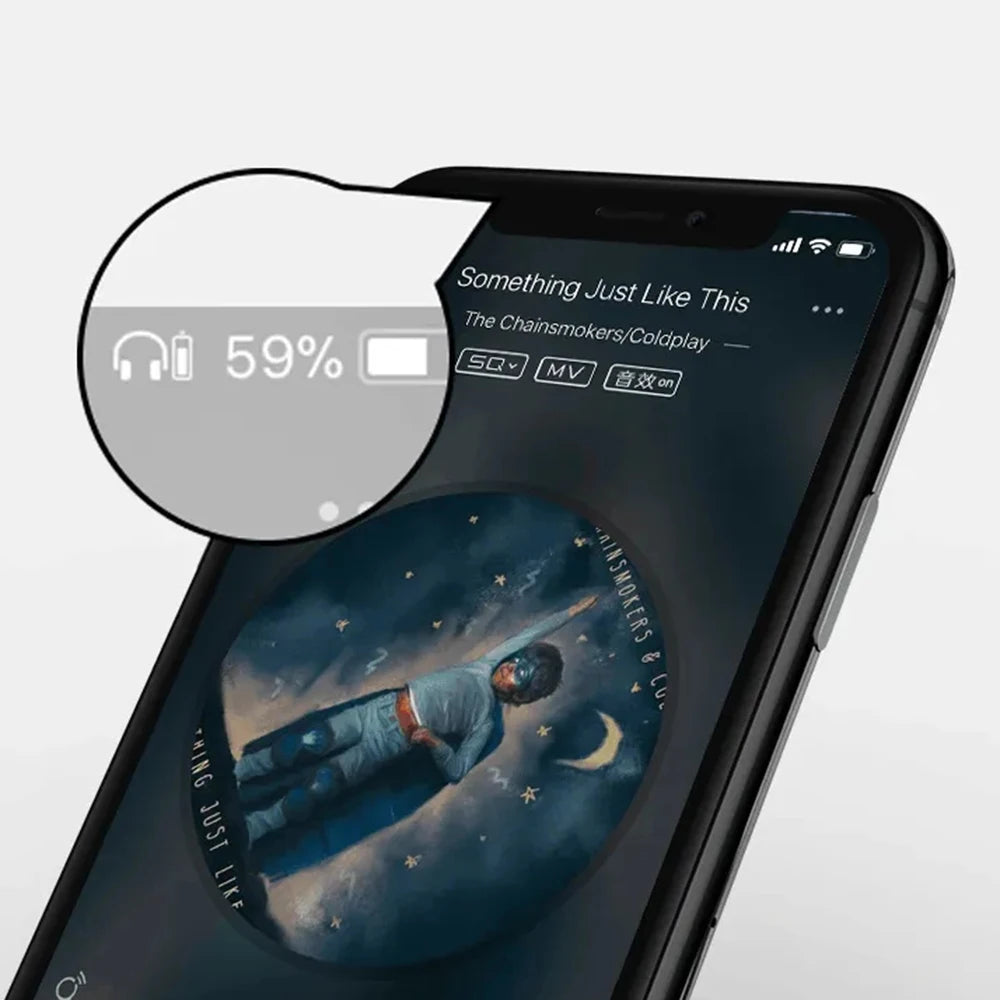 Invisible Sleep Mini Headphones Bluetooth TWS Wireless Earphones with Microphone Noise Cancelling In-Ear Earbuds Sports Headset