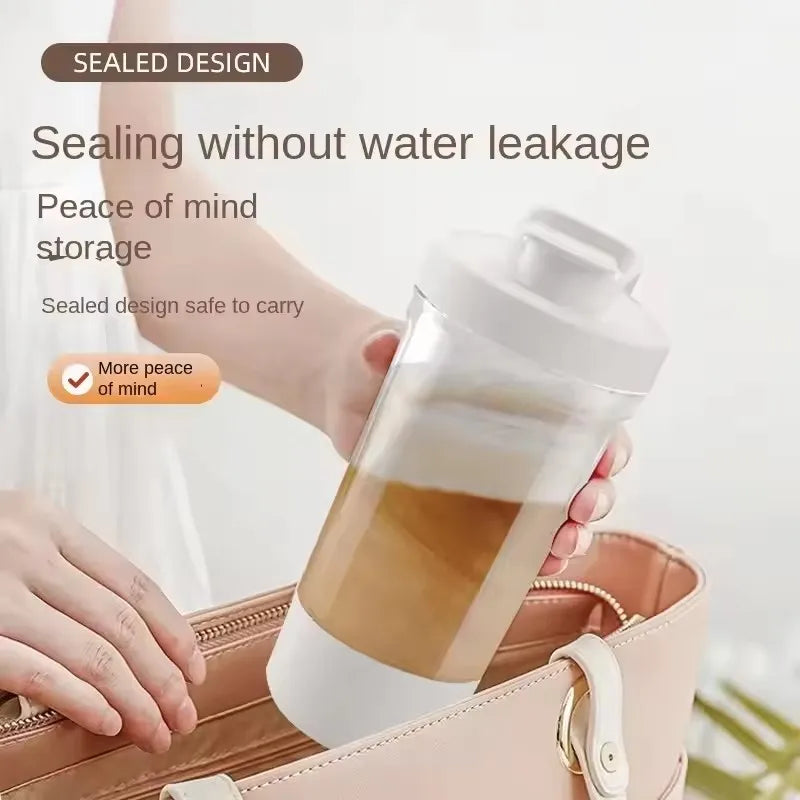 Self -stirring Protein Shaker Cup and Automatic Dietary Mixing Usb Shaker Portable Mixing Cup Fitness Shaker Cup for Men Women