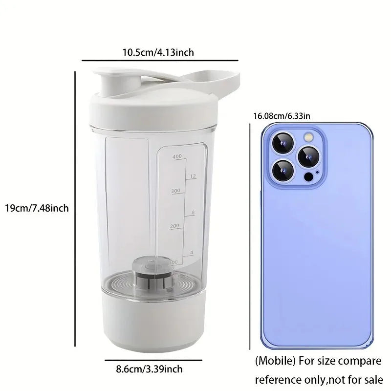 Electric Shaker Cup 450ml Self-Stirring Intelligent Shaker For Protein Shake Meal Replacement Portable Sport Mixing Cup