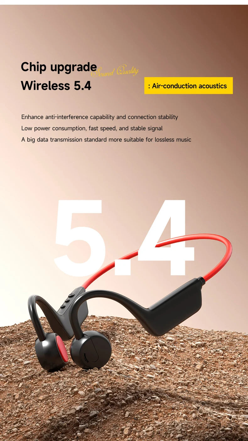 Bone Conduction Earphones Wireless Swimming Sports Earphones for Fitness Sports
