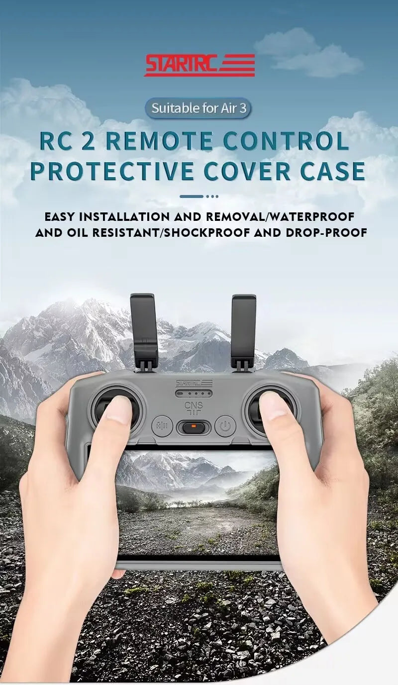 Lito X1/1 Silicone Case for DJI RC 2 Scratch Proof Protection Cover for DJI NEO 2/NEO 1/Mavic 4 Pro/Mini 5 Pro Control Accessory