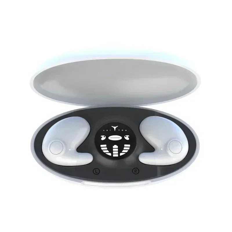 HiFi Stereo Sports Wireless Headsets Mini Bluetooth 5.3 Earphones ENC Noise Cancelling Earbuds Invisible Sleep Headphones