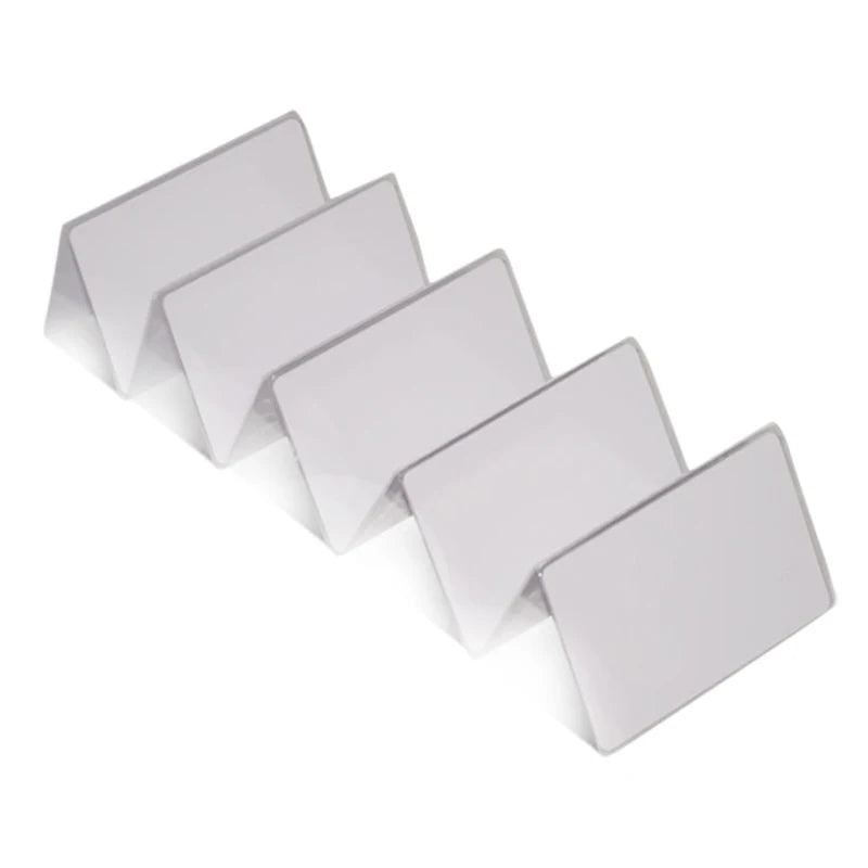 10/50pcs NFC Cards NT/AG 215 Blank Card Tagmo Programmable 13.56MHz Waterproof RFID 215 504Bytes NFC Business Card  ﻿