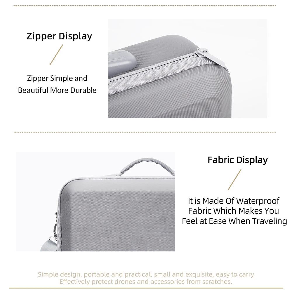 Portable Drone Carry Case For DJI LITO X1 1 Hard Shell Storage Bag Waterproof Handbag For RC 2 RC N3 Control Charger Accessories