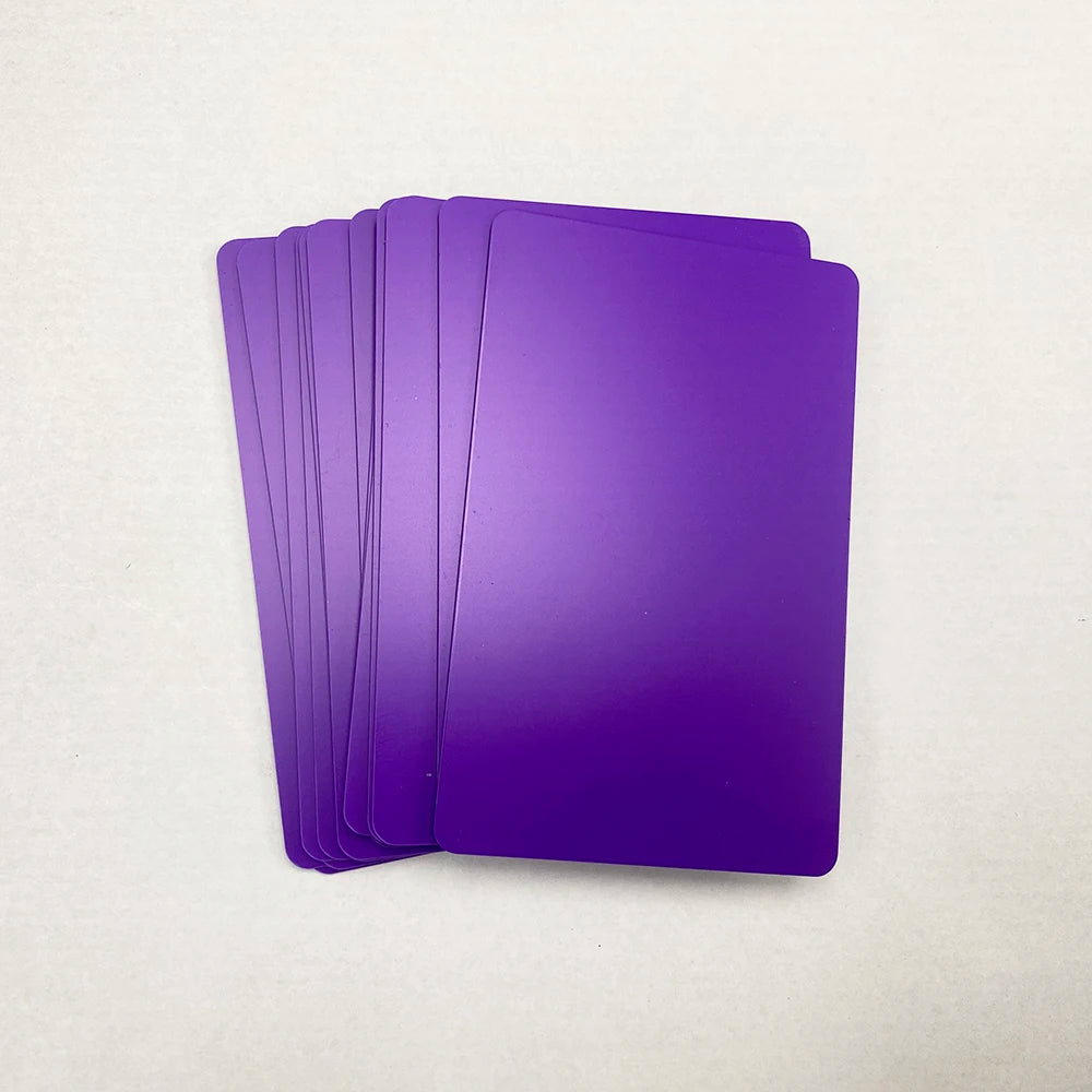 5PCS 13.56Mhz NFC215 504Bytes Blank Colorful PVC NFC Tap Card Smart Digital Social Media NFC Business Cards