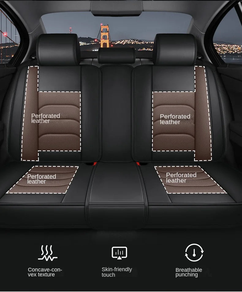 Universal Car Seat Cover for HYUNDAI Tucson Santa FE i30 i40 Veloster Genesis venue Terracan Ioniq Accent Car Accessories