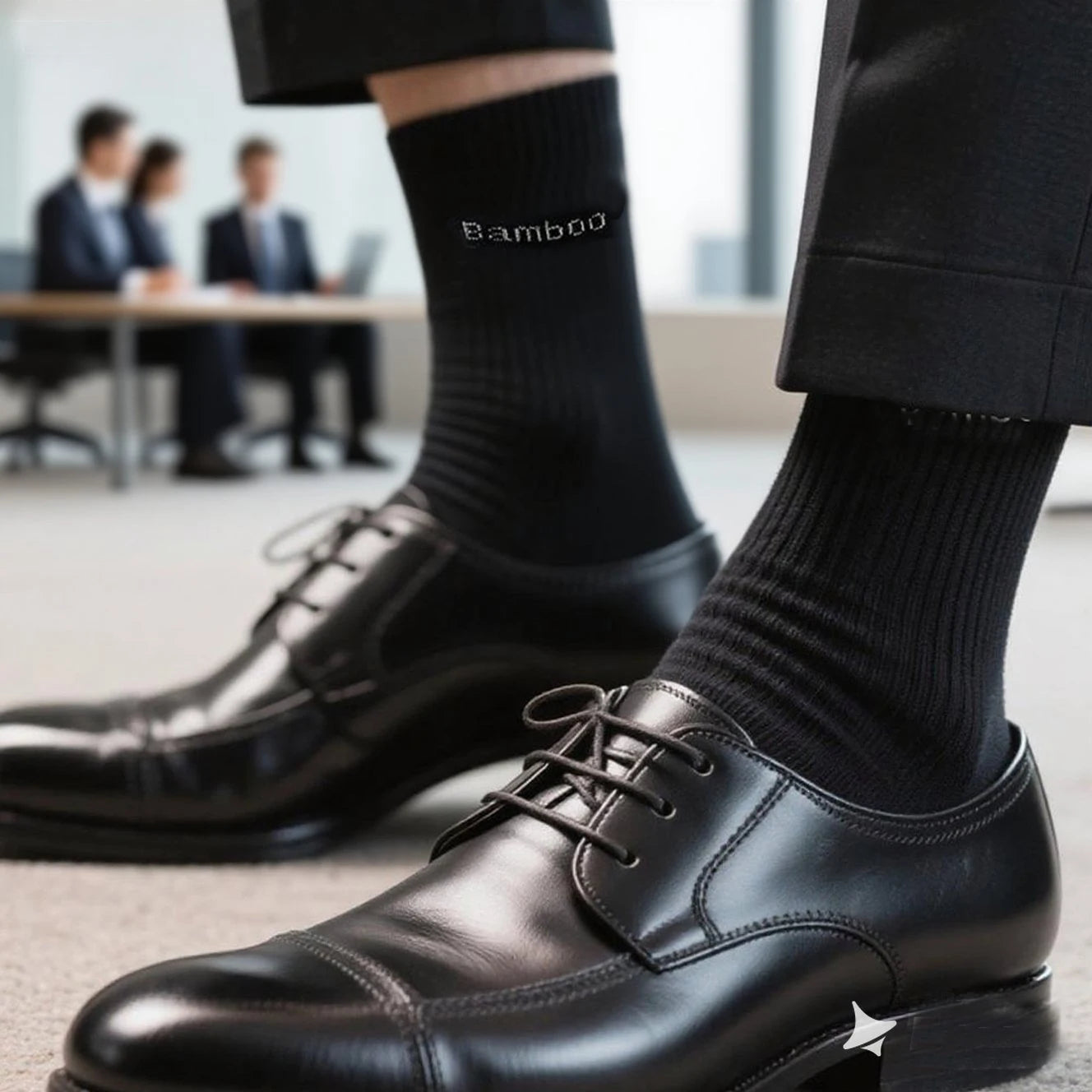 5 Pair5High Quality Man Bamboo Socks Sweat Absorbing Deodorizing Men's Business Casual Dress Socks Men Black Long Socks Gift Sox
