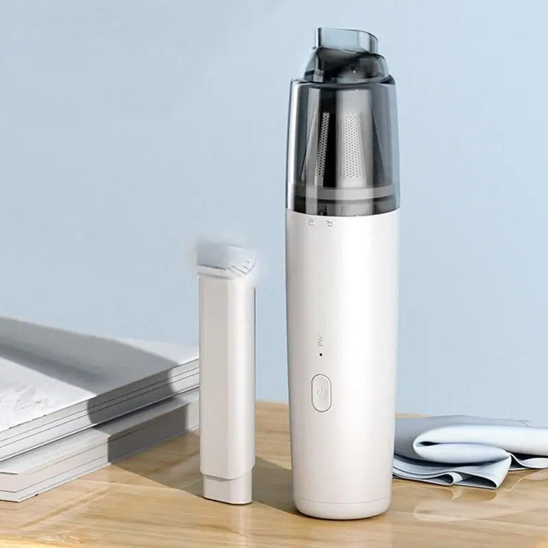 Vacuum Cleaner Mini Car Cleaning Powerful Suction Handheld Car Vacuum Cleaner Rechargeable for Car and Home Auto Vacuum Cleaner