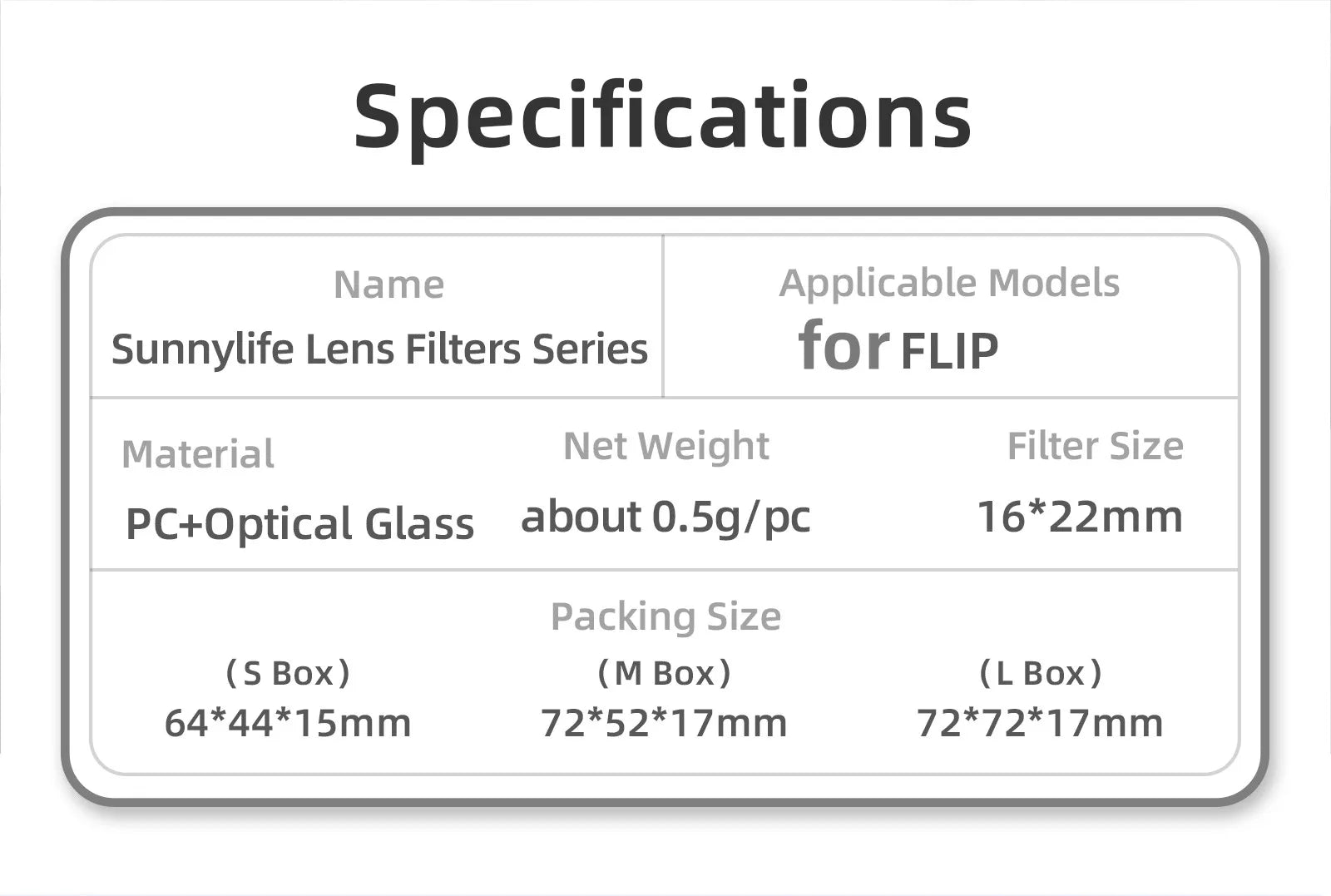 For DJI Lito X1 Lens Filters ND8/16/32/64 Filter FLIP HD Photography MCUV/CPL Kit Drone Optical Glass Camera Accessory