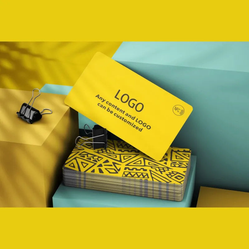 Custom NFC Cards Business Cards PVC Waterproof Cards Personalized Design Round Corners Glossy Matte Frosted PVC Business Cards