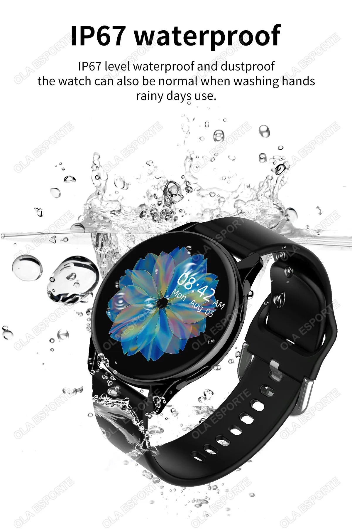 2025 New Bluetooth Call Smart Watch 6 Pro Heart Rate Custom Dials Sport Men Woman smarthwhatch Health Monitor Smartwatch For Man