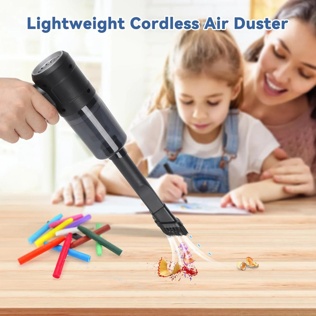 Portable Mini Handheld Car Vacuum Cleaner Small Compact Lightweight Multifunctional Auto Vacuum for Interior Cleaning Dust Pet