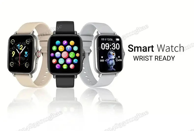 New Smart Watch For Android IOS 1.83Inch Color Screen Bluetooth Call Blood Oxygen/Pressure Monitoring Smart Watch Women Men MA27