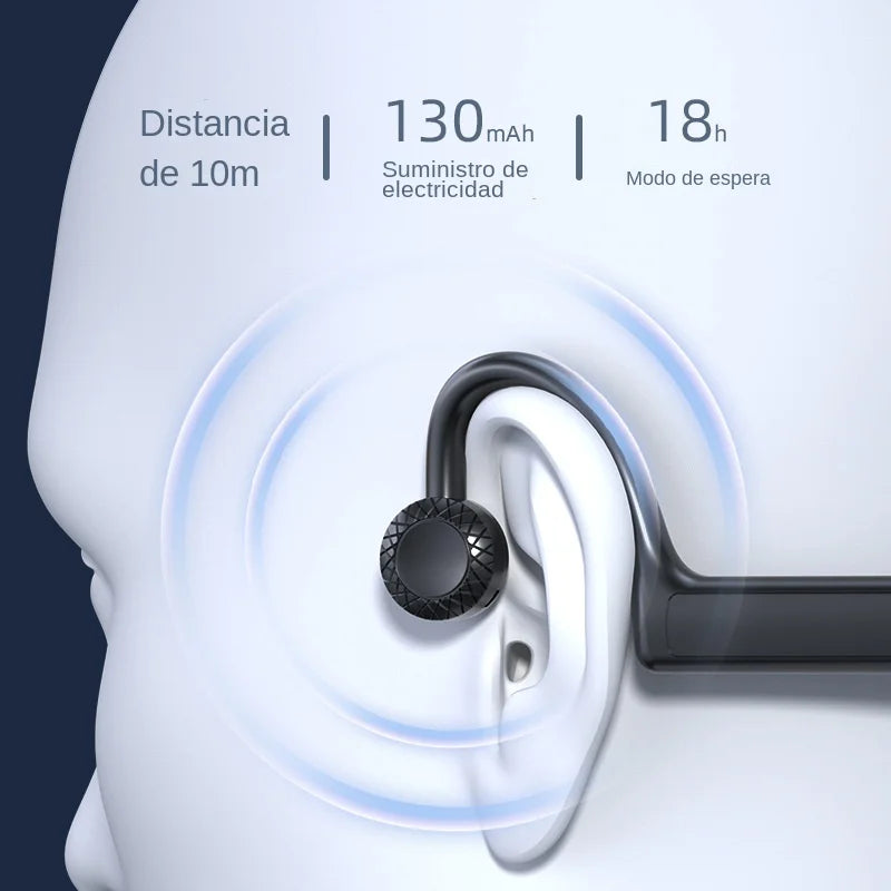Bone Conduction Bluetooth Headphone TWS Sport Earphones Waterproof Stereo Wireless Headset With Mic Ear Hook For iPhone Xiaomi