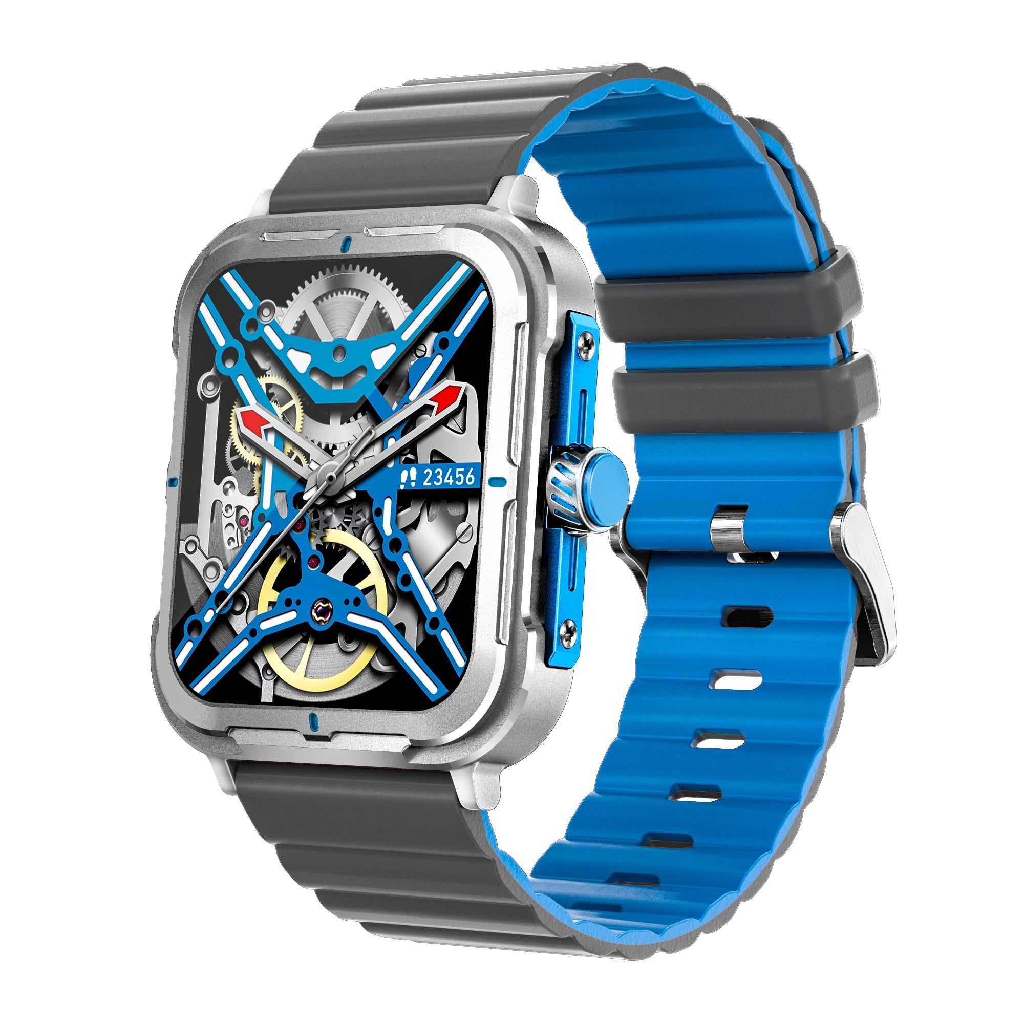 D09 Smartwatch 1.83inches IPS HD 240x285 Full Touch Screen 128MB RAM Bluetooth 5.0 IP67 Waterproof Fitness Android Watch