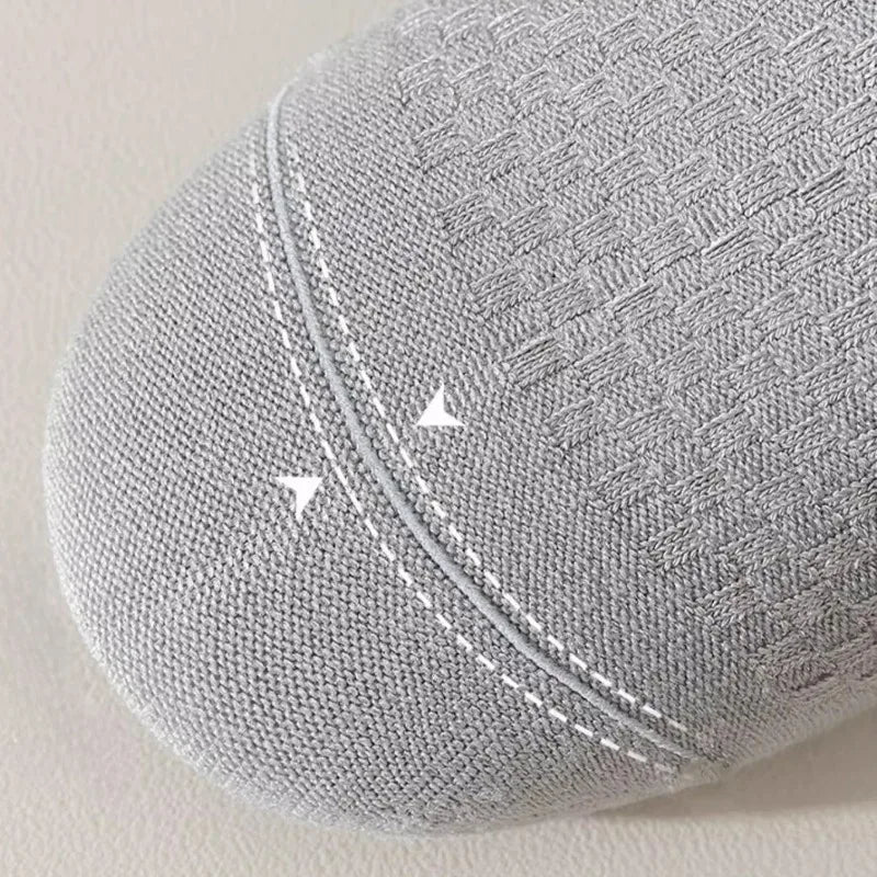 Bamboo Fibre Breathable Sock High Elasticity Non-slip Antibacterial Socks Men Women Light Elastic Comfortable Odor Proof Hosiery