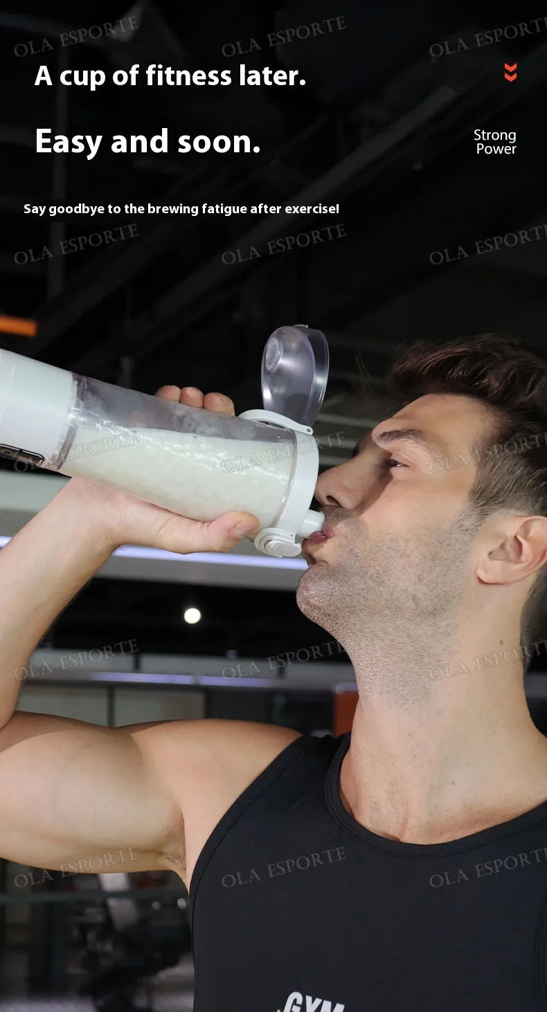 New In Auto Mixing Cup 3 speed Power Electric Shaker Bottle For milkshake Coffee Protein Shakes Fitness Blender Kitchen Outdoor