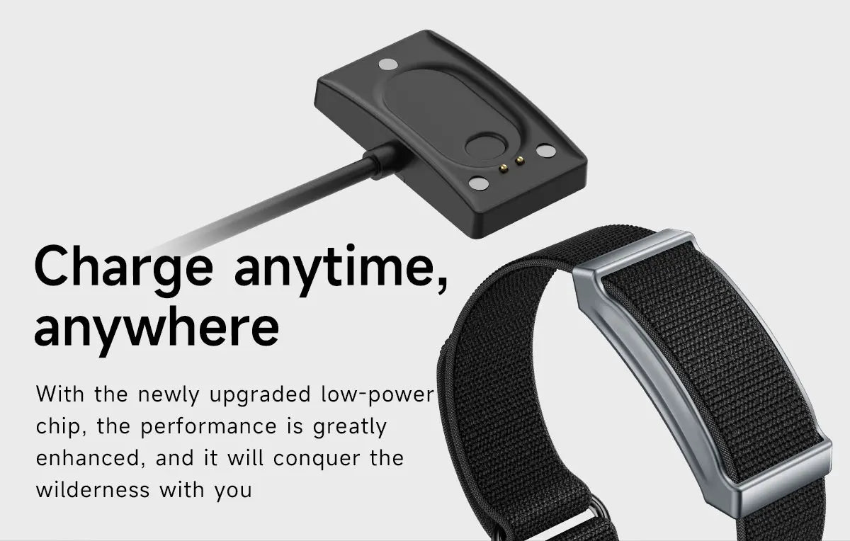 2025 New Screenless Smart Watch Men Sport Outdoors Fitness Tracker Heart Rate Monitor IP68 Waterproof Smartwatch For Andrio iOS