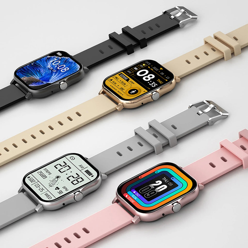 2025 New Smart Watch Men Women Gifts 1.83'' Full Touch Screen Sport Fitness Tracker Smartwatch Men BT Calls Digital smarthwhatch