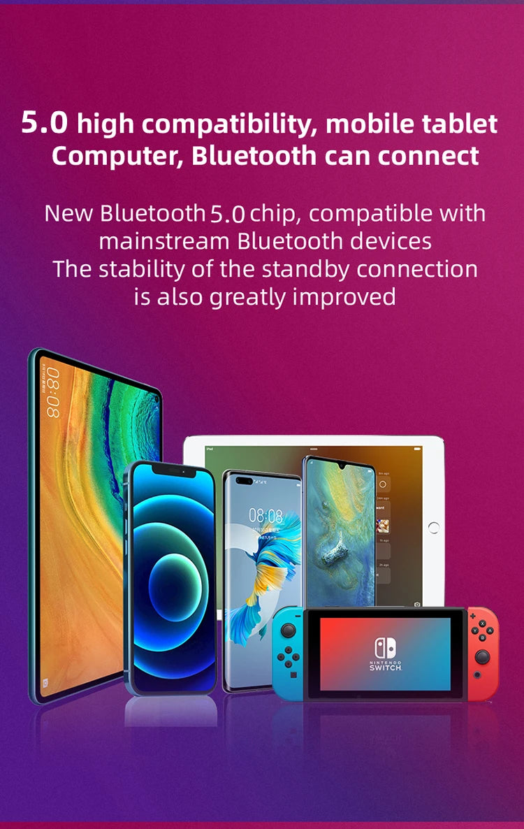 Mini Invisible Wireless Bluetooth 5.0 Earphone Noise Cancelling Headphone Handsfree Stereo Headset Sports Earbud With Microphone