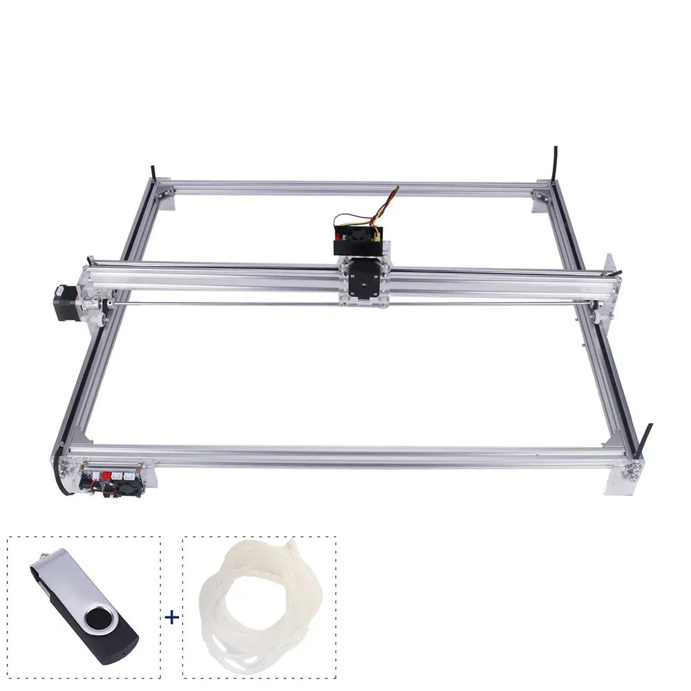 6550 Laser Engraver 15W CNC Laser Engraving Machine Work Area 65cm*50cm Wood Router Machine with Offline Controller