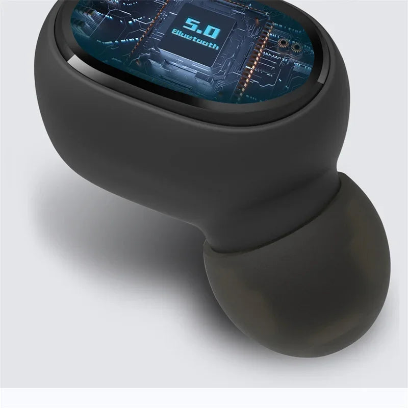 Wireless Bluetooth Earphones for Smartphones E6S TWS Digital Display Noise Cancelling Earbuds with Mic HiFi Stereo Sound Headset