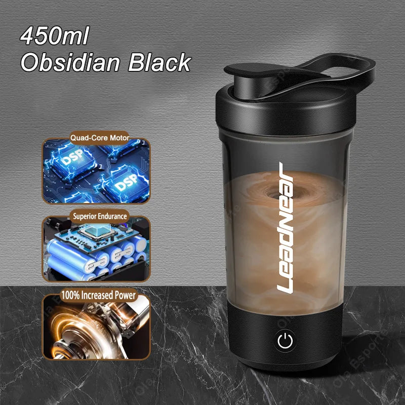 Electric Shaker Cup 450ml Self-Stirring Intelligent Shaker For Protein Shake Meal Replacement Portable Sport Mixing Cup