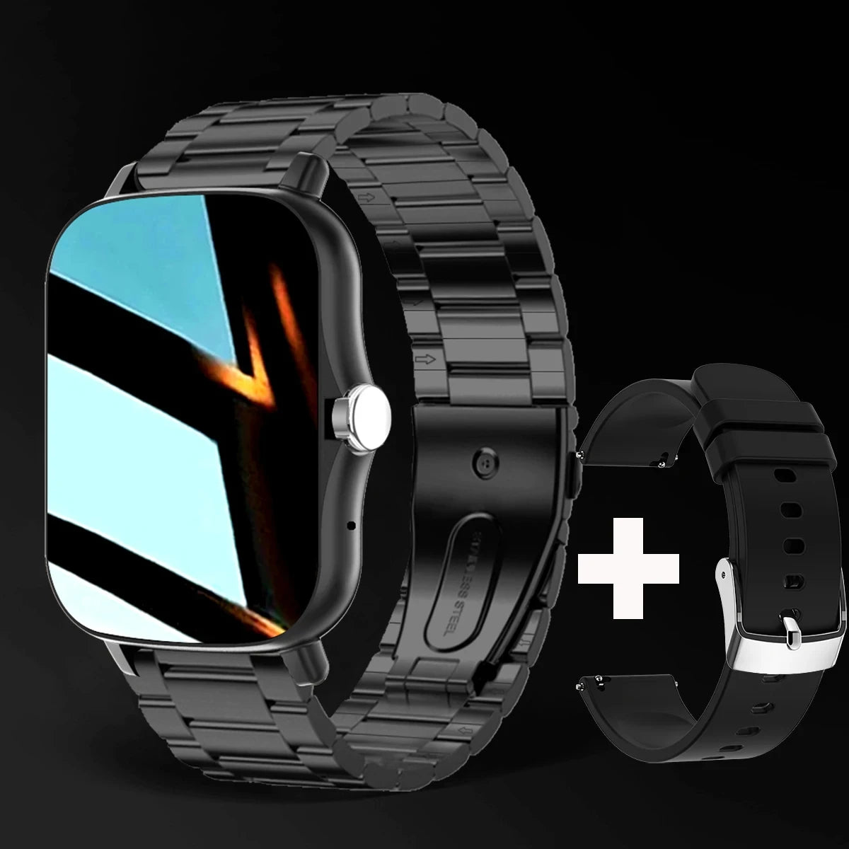 Smart Watch For Android IOS Watches 1.83inch HD Display Bluetooth Call Message Alert Music Sports Mode Smartwatch Men Women Gift