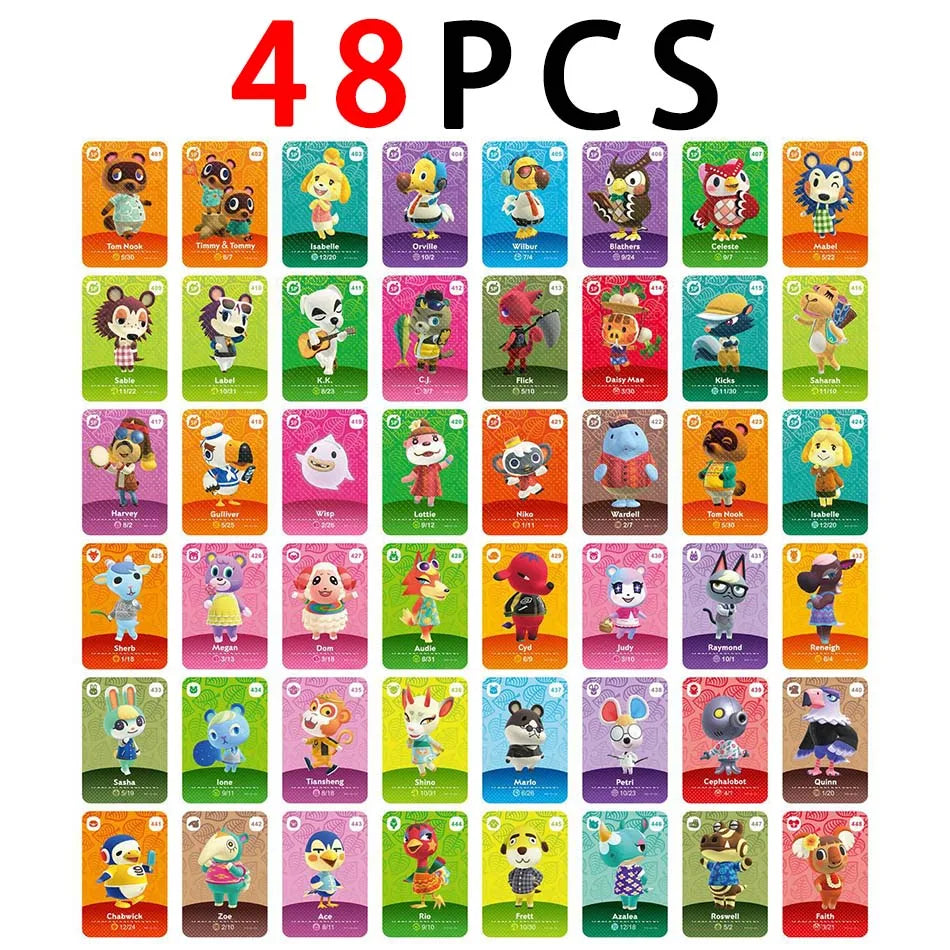 2026 Collectible NFC Mini/Big Cards (6–400 Selection) – Gain Exclusive In-Game Unlocks, Perfect Gift for Switch Fans