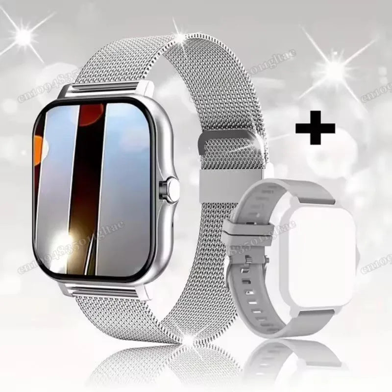 New Smart Watch For Android IOS 1.83Inch Color Screen Bluetooth Call Blood Oxygen/Pressure Monitoring Smart Watch Women Men MA27