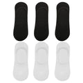 6 Pairs/Lot Men's Bamboo Breathable Invisible Socks Low Cut Casual Cotton Boat Non-Slip No Show High Quality Sock