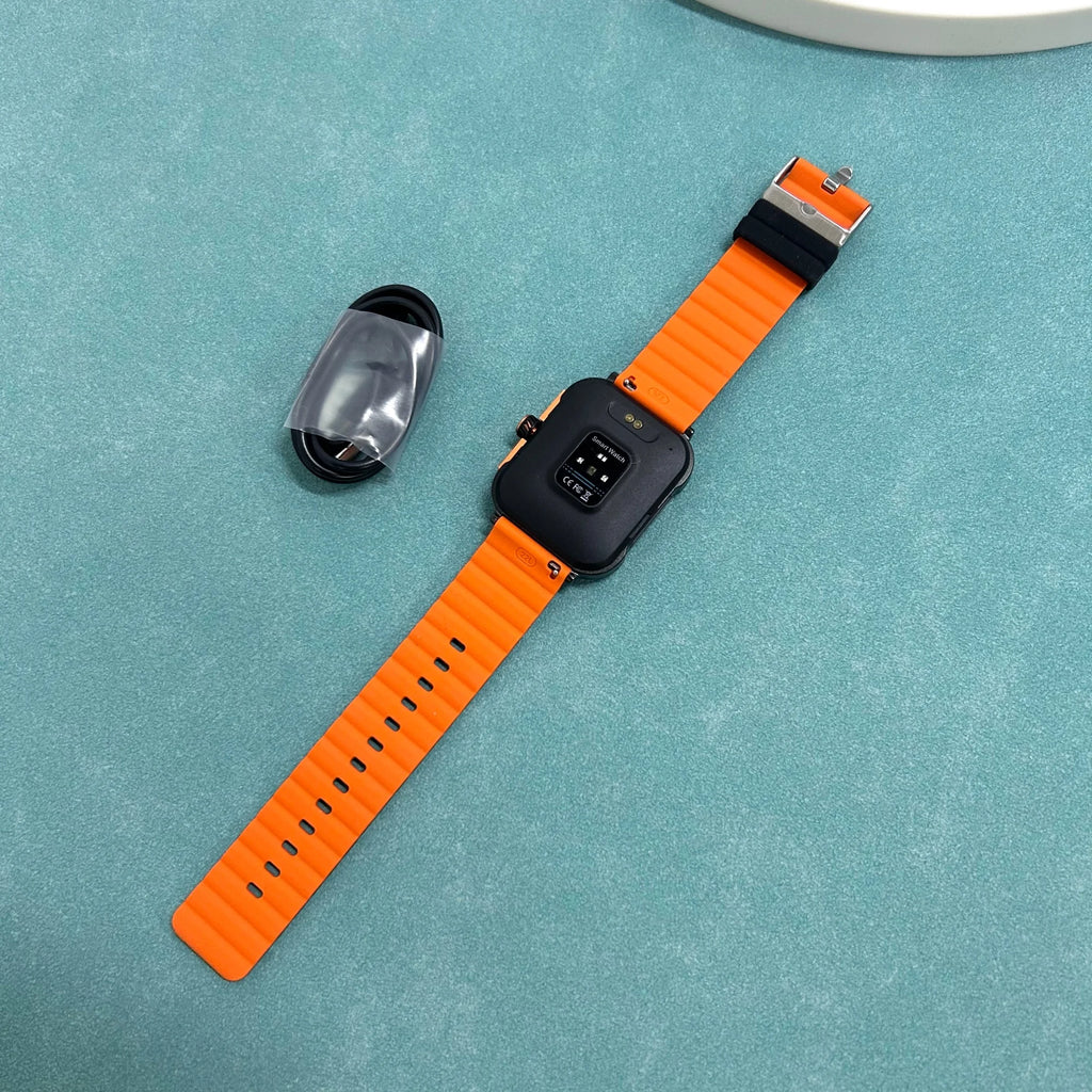 D09 Smartwatch 1.83inches IPS HD 240x285 Full Touch Screen 128MB RAM Bluetooth 5.0 IP67 Waterproof Fitness Android Watch