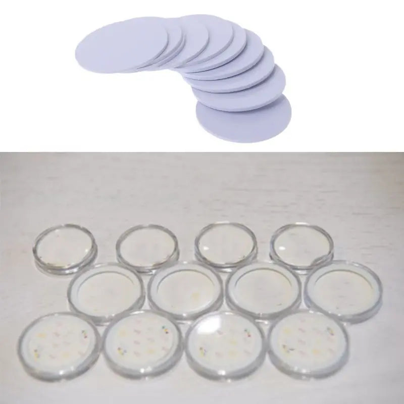 Pack of 10NFC 215 Cards NTAG 215 NFC Round PVC Cards Rewritable NFC 215 Card Tag NFC Enabled Mobile Phones