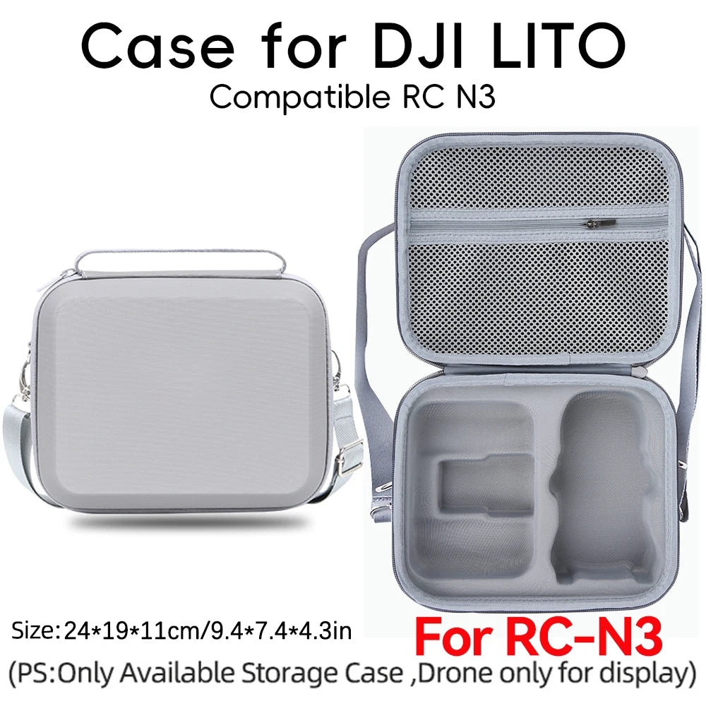 Portable Protective Storage Bag for DJI Lito X1 / Lito 1 Drone Carry Case for RC-N3 Remote Control & Battery Drone Accessories