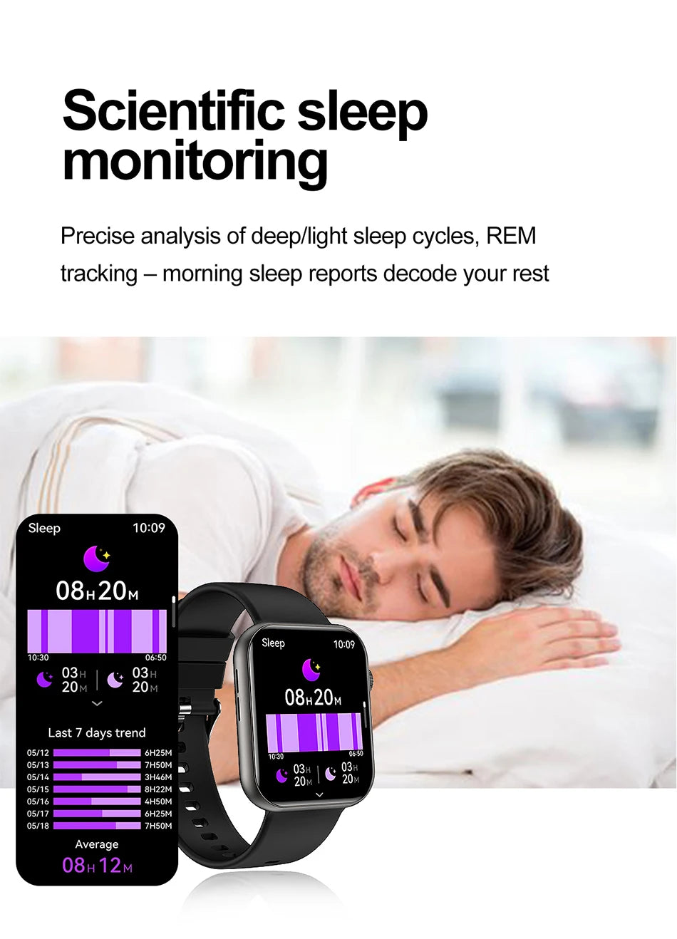 Bluetooth Call Smart Watch Women Health Monitor Watch Customizable Dial Fitness Sports Waterproof Watch Men Android IOS 2025 New