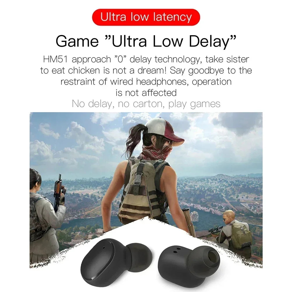 2026 New E6S Wireless Earbuds Noise Canceling Waterproof Ear Buds in-Ear Stereo Headphones with LED Display Charging Case