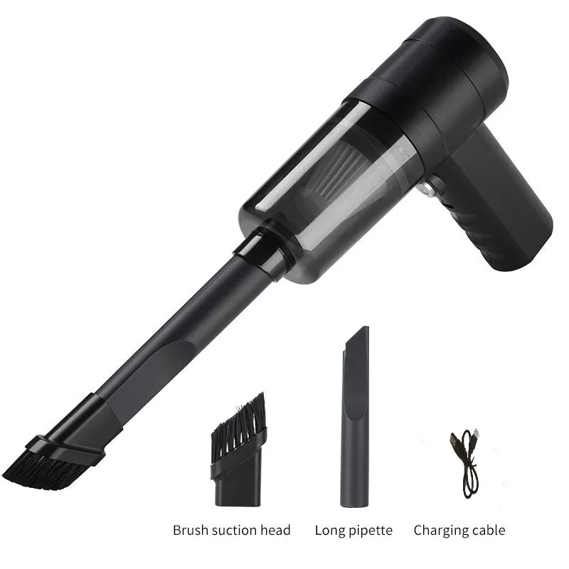Car vacuum cleaner, small mini handheld portable vacuum cleaner, multifunctional, suitable for various scenarios inside the car
