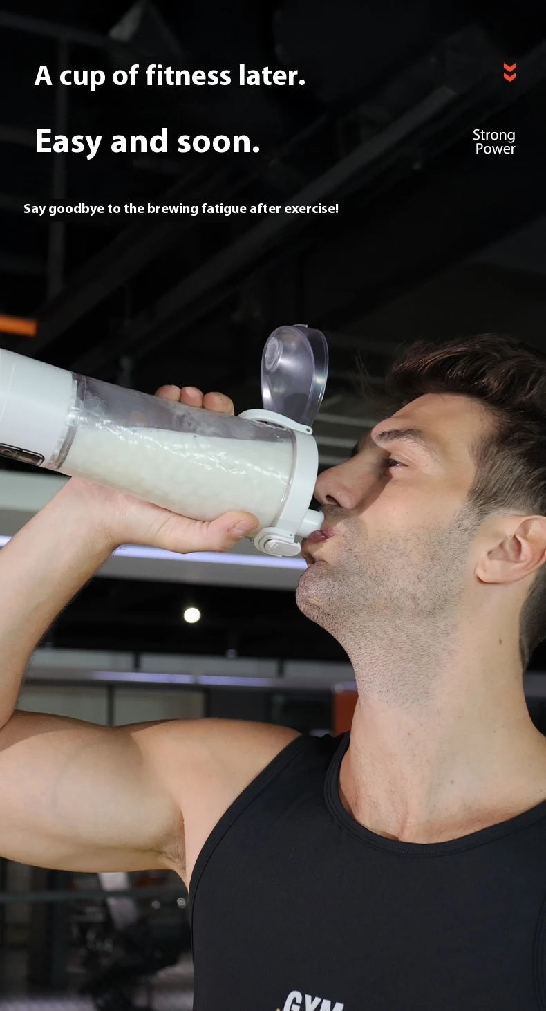 Automatic Mixing Cup 3 Speed Power Electric Shaker Cup For Milkshake Coffee Protein Powder Fitness  Shaker Cup Kitchen Outdoor