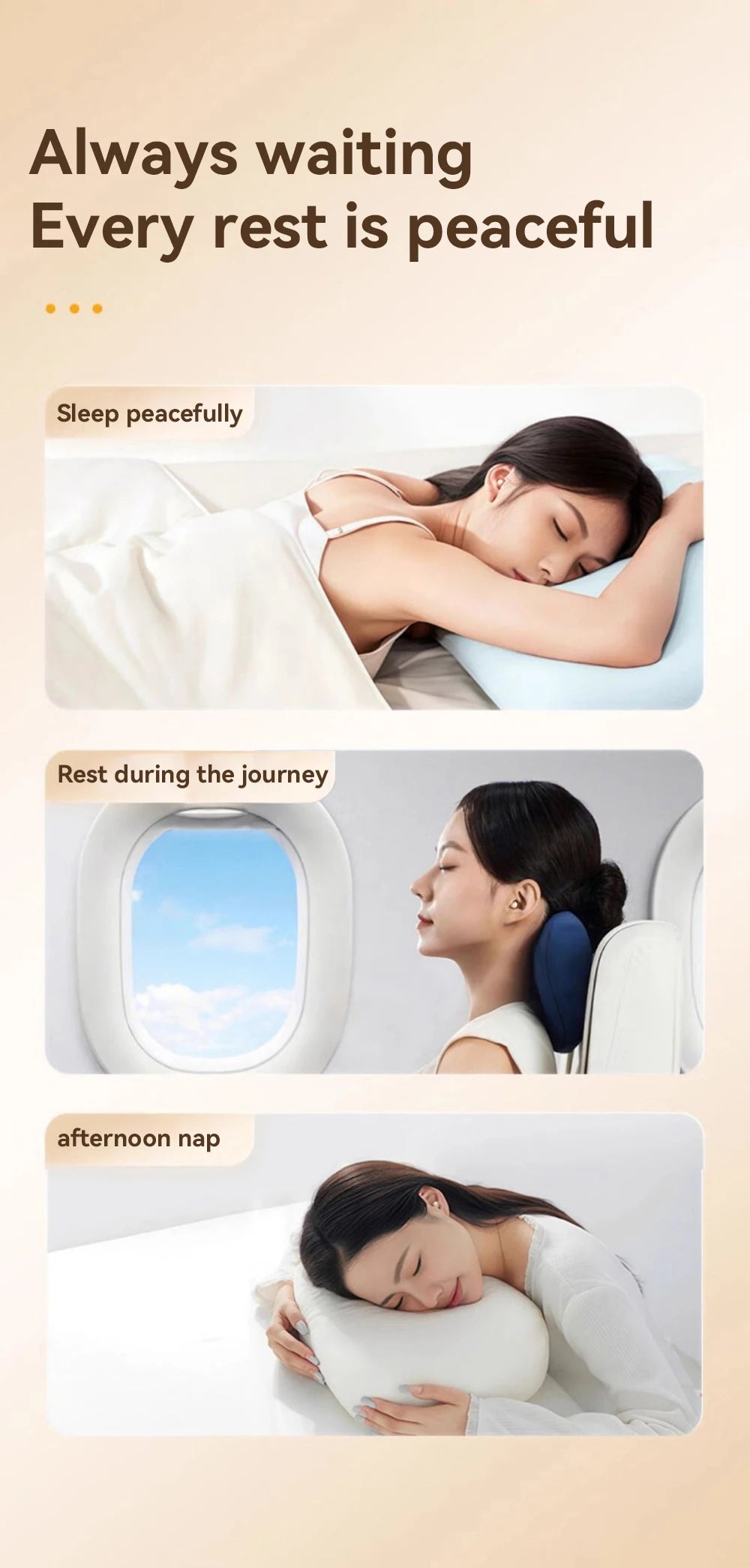 Mini Sleep Earbuds Wireless Headphones TWS Bluetooth 5.4 Earphones HIFI Stereo Noise Reduction Invisible Heasets For Home Work