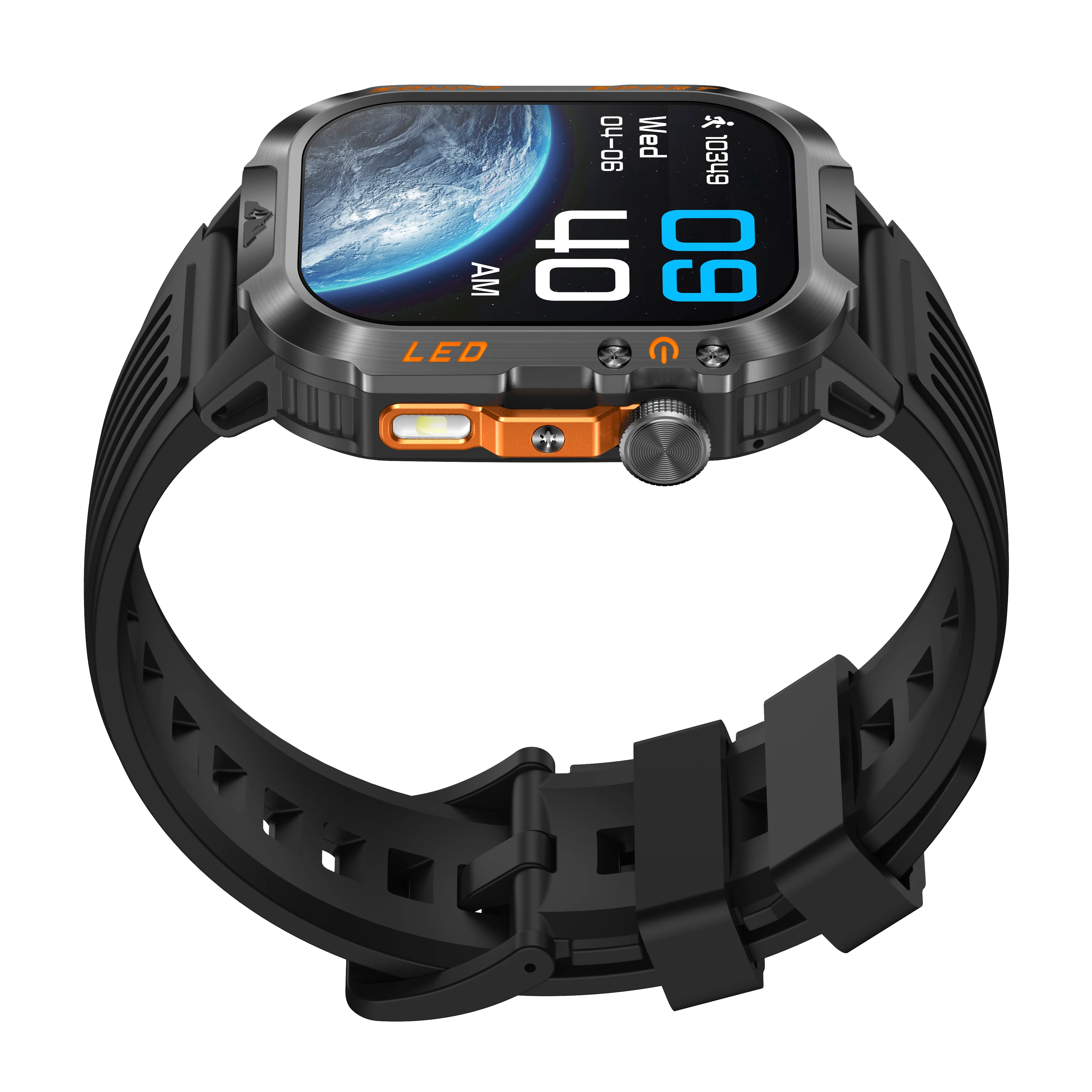 New Smart Bracelet Watch Bluetooth Call Heart Rate Blood Oxygen Pressure Weather Phyiological Cycle Sports Tracker