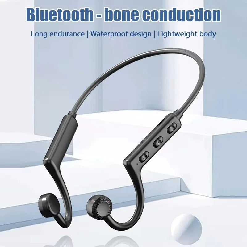 Bone Conduction Bluetooth Headphone TWS Sport Earphones Waterproof Stereo Wireless Headset With Mic Ear Hook For iPhone Xiaomi