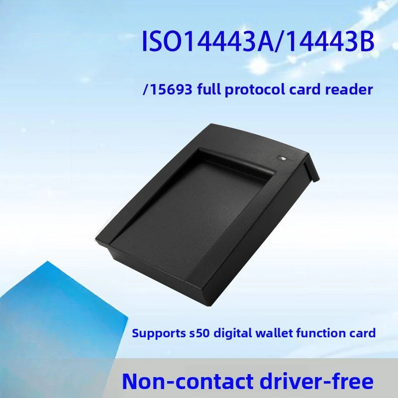 13.56MHz 15693 NFC Full-Protocol Card Reader Module for Access Control, Attendance and Payment Systems