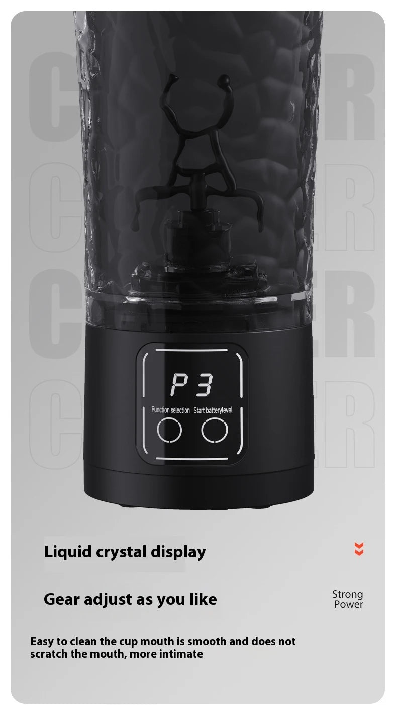 Automatic Mixing Cup 3 Speed Power Electric Shaker Cup For Milkshake Coffee Protein Powder Fitness  Shaker Cup Kitchen Outdoor