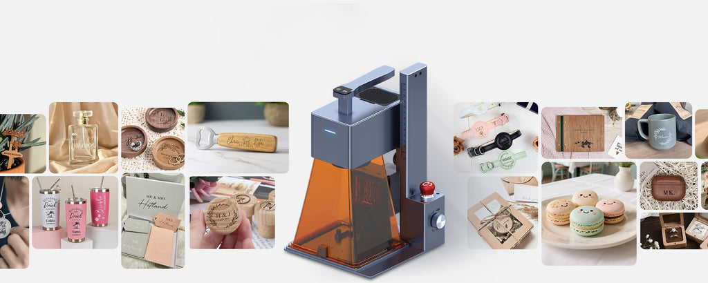 Raymoto R1 10W/R1 PRO 20W Portable Laser Engraver  Compact DIY Easy to Use Fast Engraving Speed Laser Engraving Machine